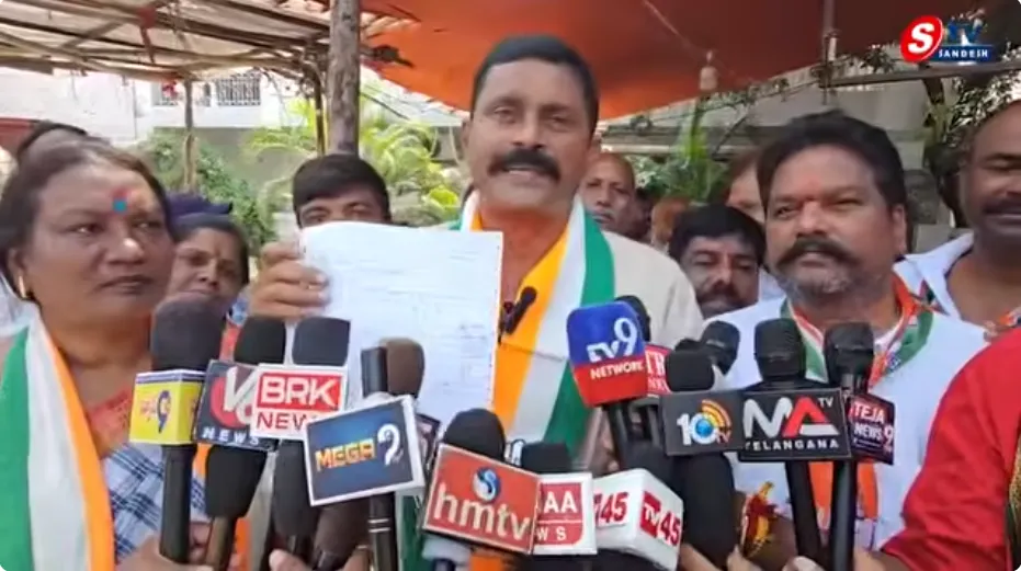 గాంధీ పార్క్ నుంచి అంబేద్కర్ విగ్రహం వరకు కాంగ్రెస్ ర్యాలీ.. SIR పై మైనంపల్లి, లక్ష్మీకాంత్ ఆగ్రహం!